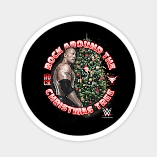 The Rock Rock Around The Christmas Tree Magnet